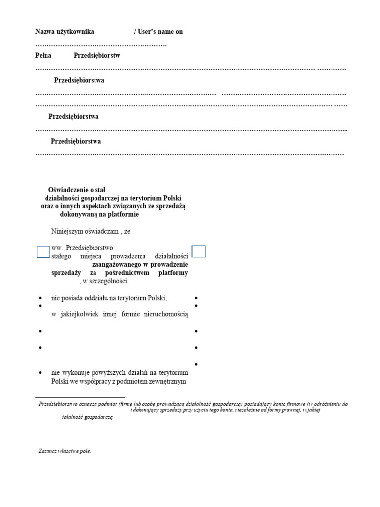 International VAT Statement | PDF