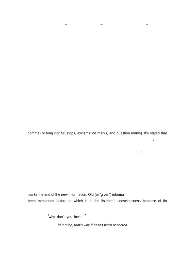 Understanding English Intonation Patterns | PDF | Stress (Linguistics ...