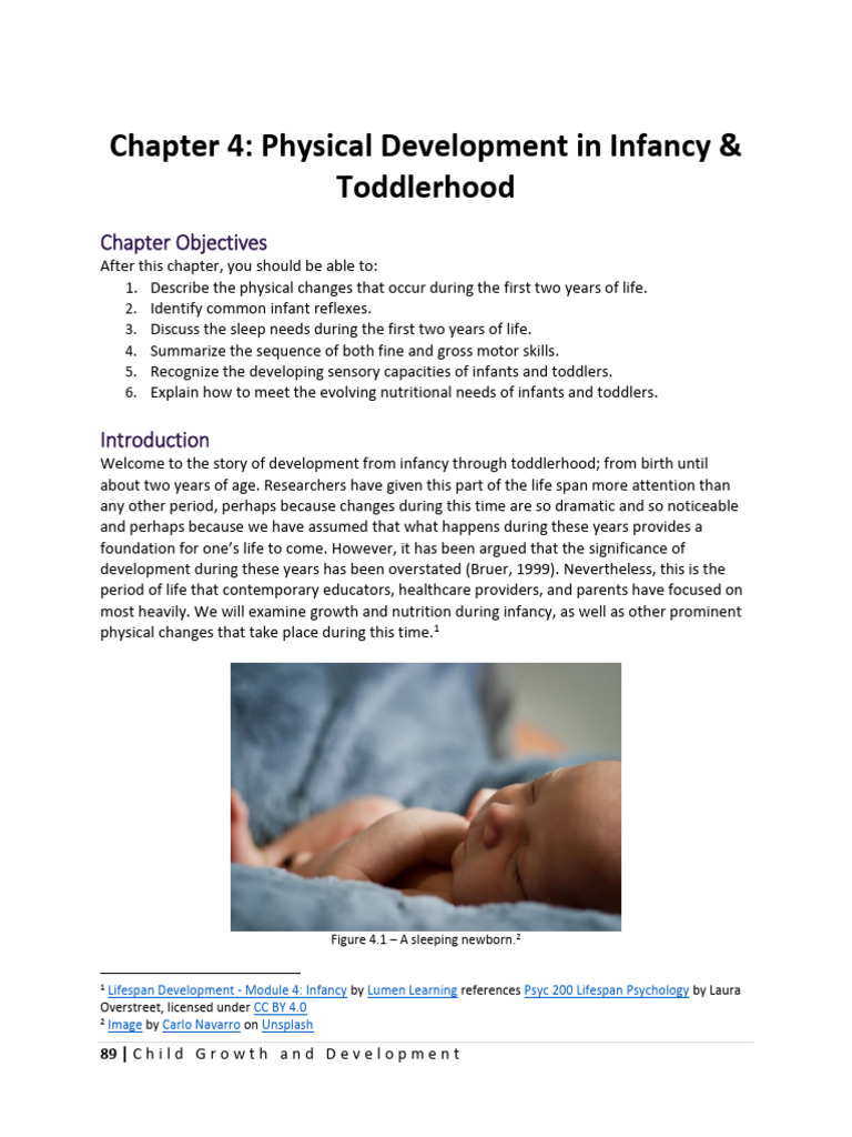 Infant and Toddler Physical Development | PDF | Breastfeeding | Infant ...
