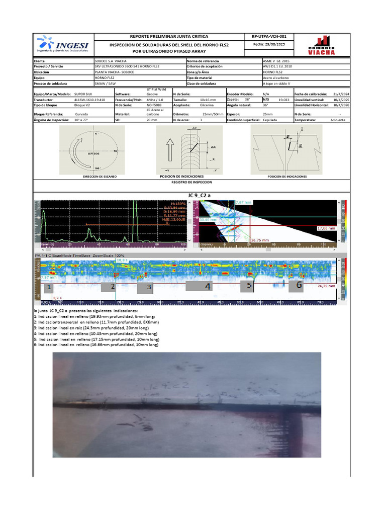 Informe Preliminar Ingesi Utpa - 250919 - 180314 | PDF | Materiales | Acero
