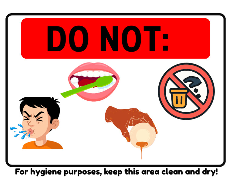 White Simple Stop Do Not Enter Sign Poster | PDF