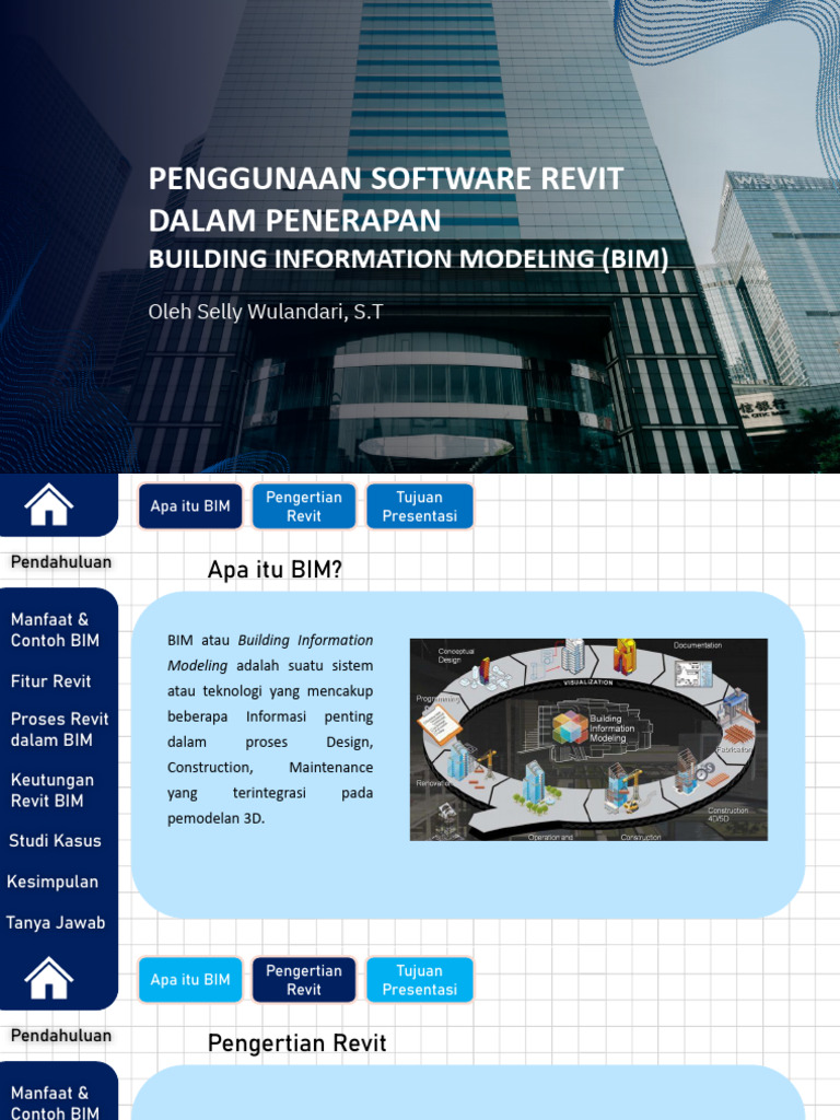 Revit dalam Building Information Modeling | PDF