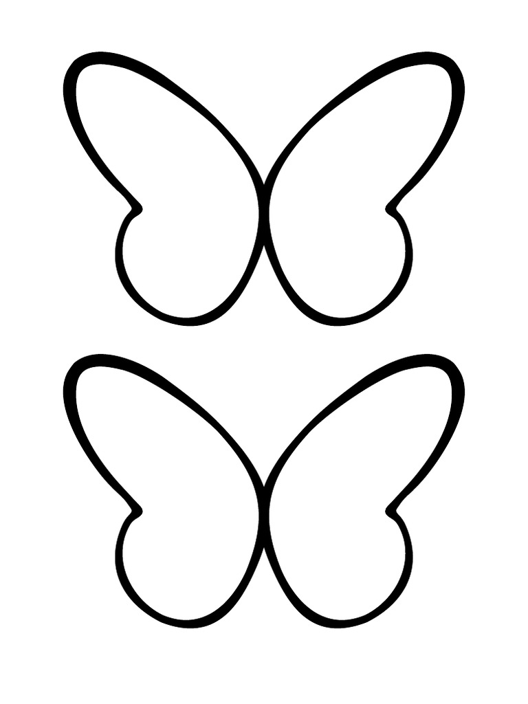 Butterfly Template | PDF