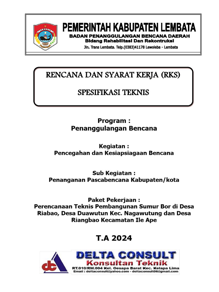 D. Spesifikasi Teknis | PDF