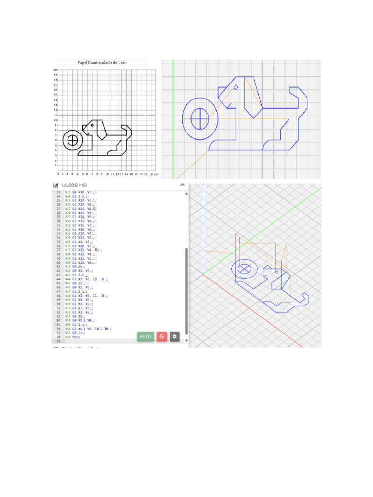 G-Code CNC Programming Example | PDF