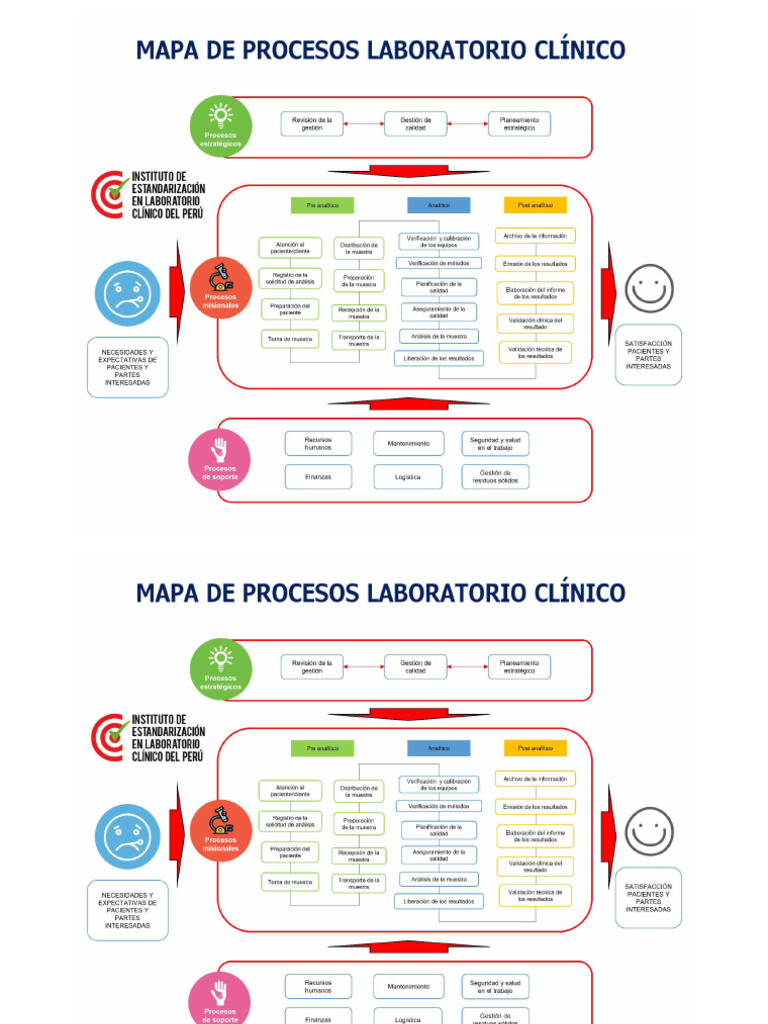 Mapa de Procesos de LAB CLINICOBBBBB | PDF