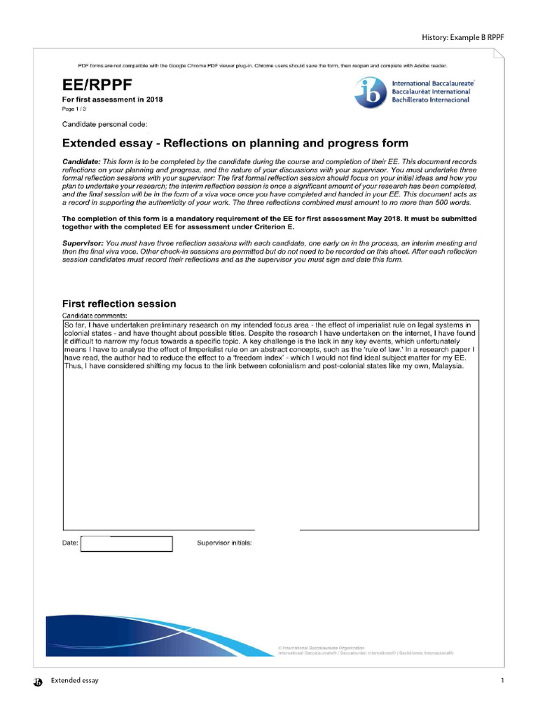 EE History ExampleB RPPF en | PDF