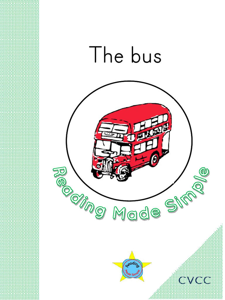 CCVC Words: Tom's Bus Adventure | PDF