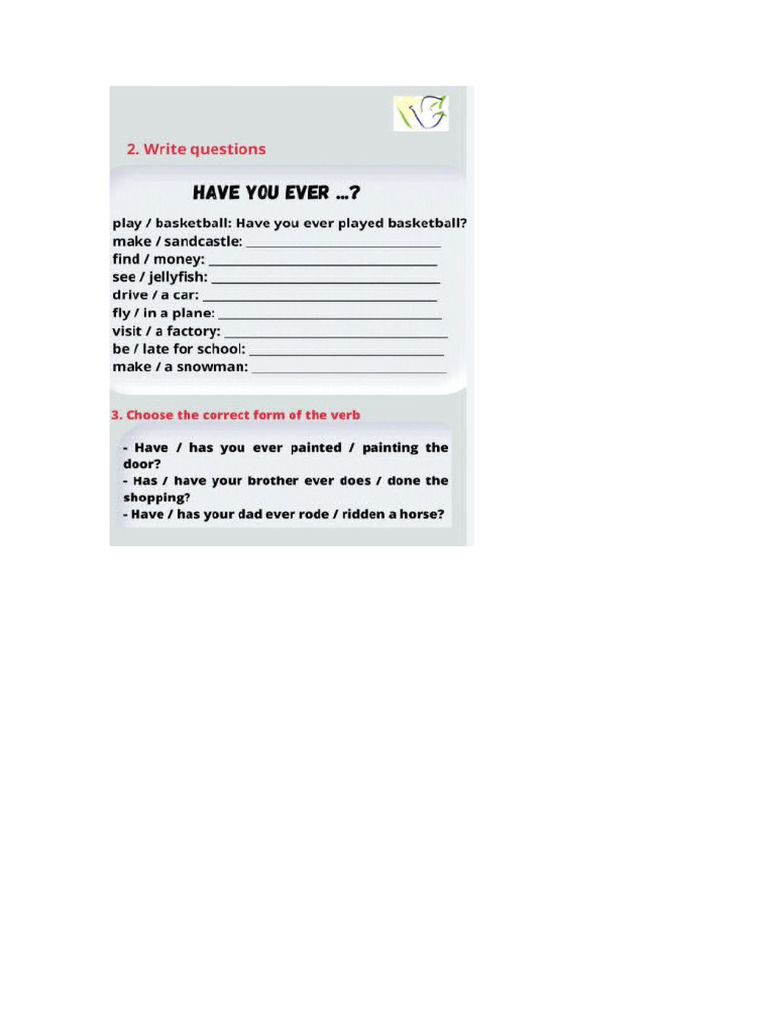 Have You Ever Materia 4 | PDF