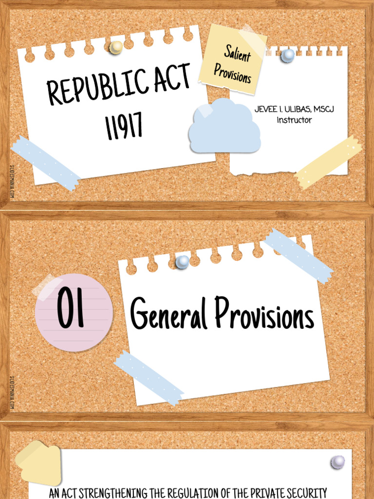 Private Security Services Industry Act | PDF | Security Guard | Securities