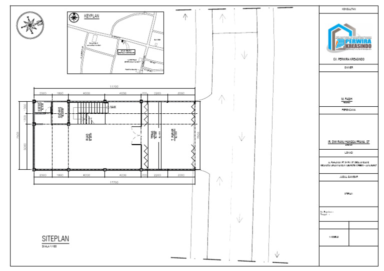 Siteplan Ruko di Arjawinangun Cirebon | PDF