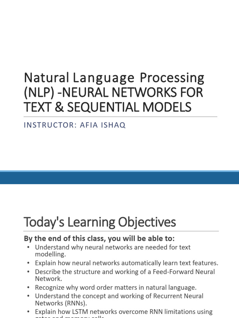 NLP Week 4 Neural Networks | PDF | Applied Mathematics | Machine Learning