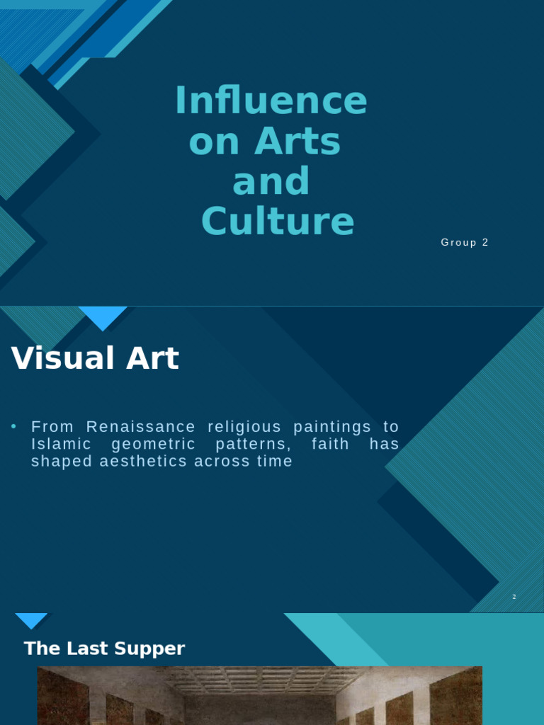 Influence On Arts and Culture Visual Art | PDF | Last Supper | Jesus
