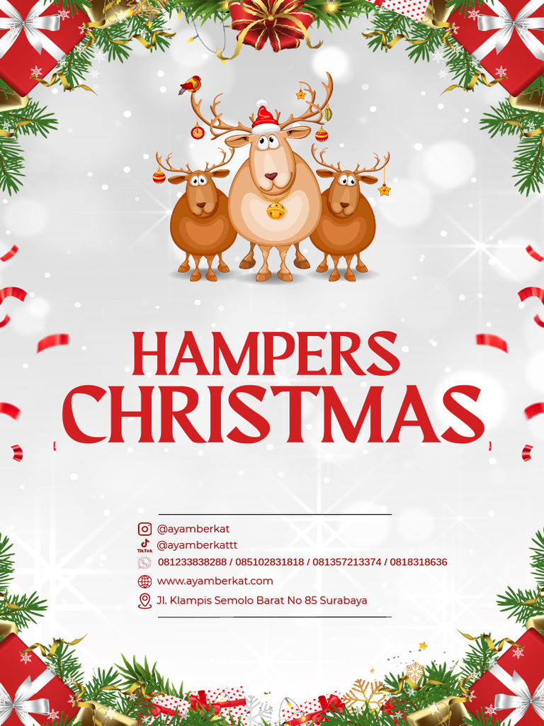 Christmas Hampers Menu and Prices | PDF