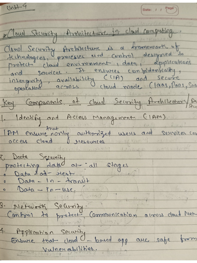 CC Unit 4 | PDF