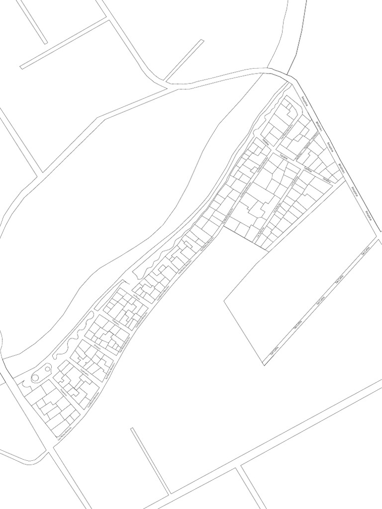 Barrio Santa Rosa Con Nombre de Calles Grande | PDF