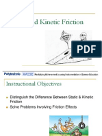 Static & Kinetic Friction