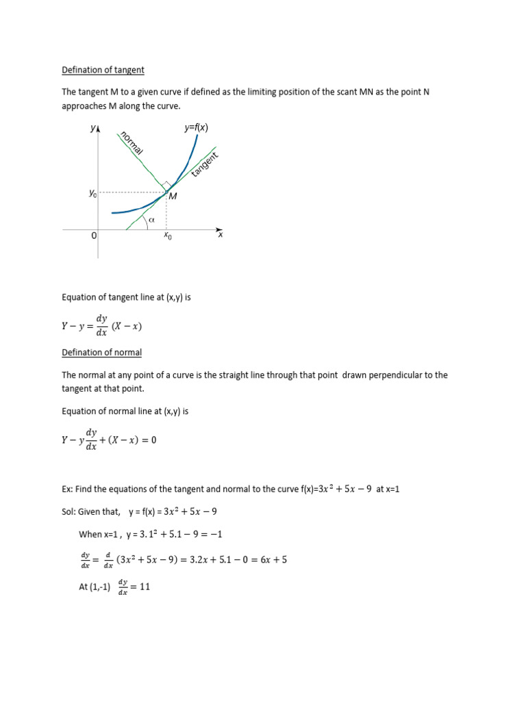 DOC-20250809-WA0024 | PDF | Tangent | Differential Geometry