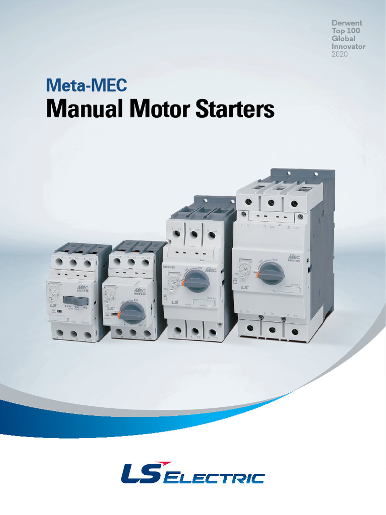 LS Meta-MEC Manual Motor Starters | PDF | Mains Electricity ...