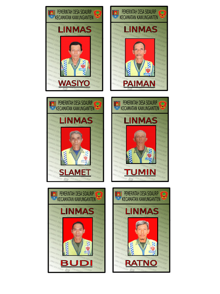 Linmas Id Card | PDF