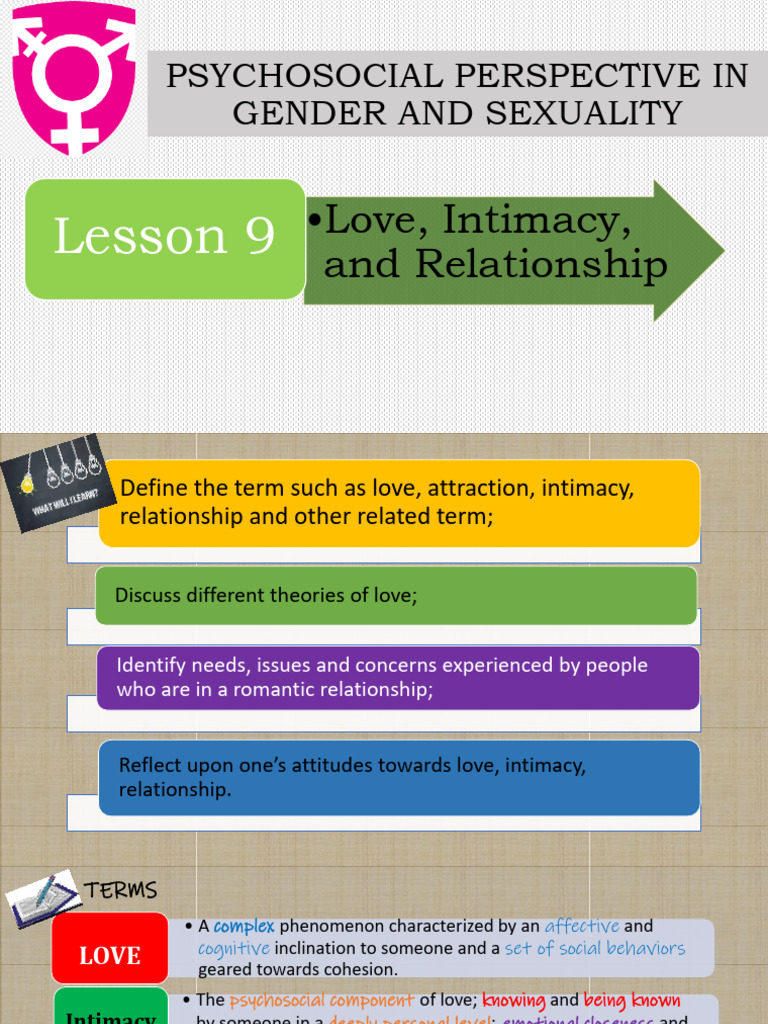 Understanding Love and Relationships | PDF | Love | Intimate Relationships