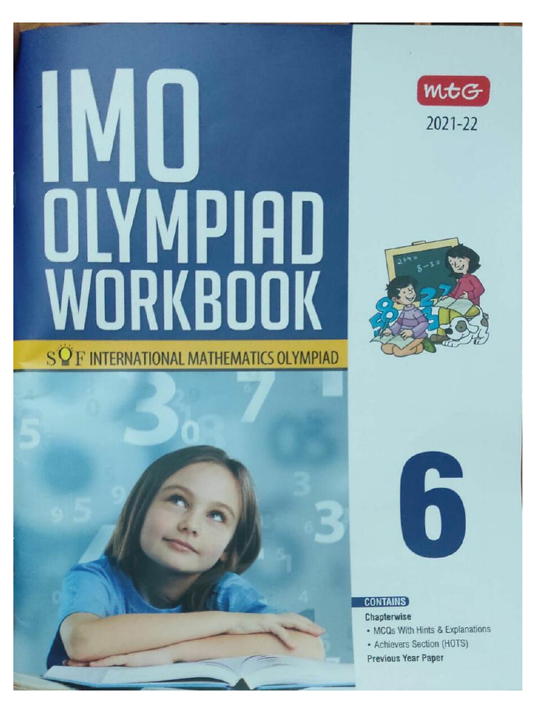 IMO - Class 6 - 2021-22 - Workbook | PDF