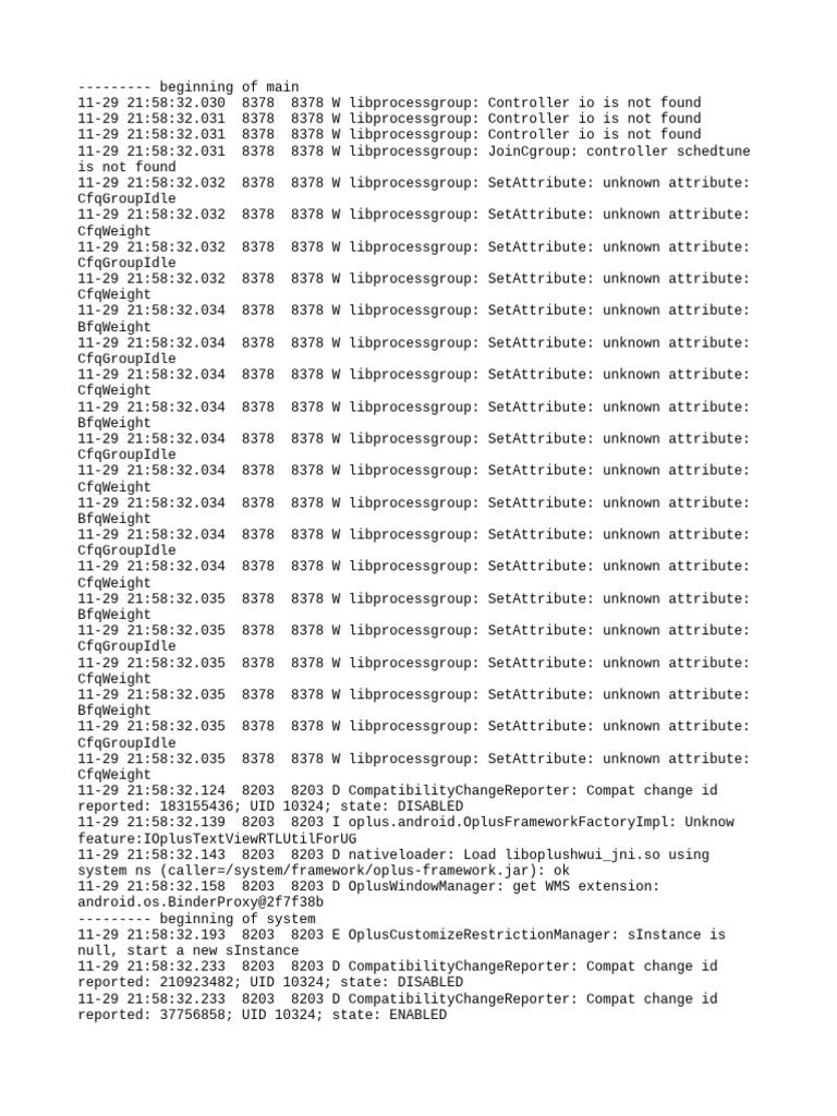 Log Cat 1764424711782 | PDF | Computing | System Software