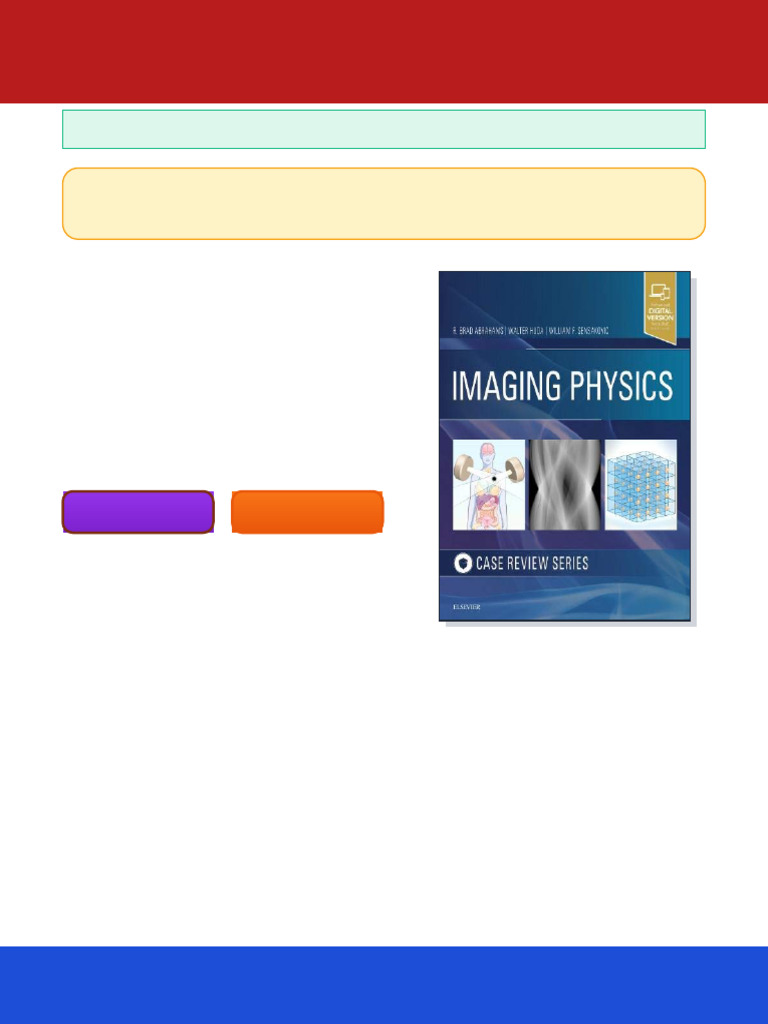Imaging Physics Case Review 1st Edition Abrahams Do Digital Ebook ...