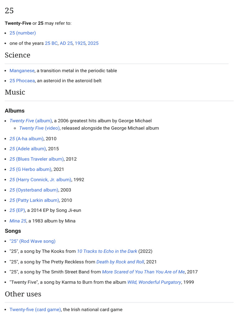 Overview of 