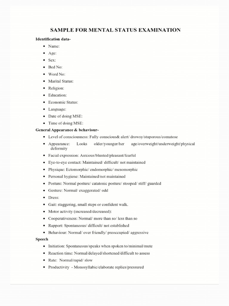 MSE Format | PDF