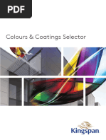 Kingspan Facades Colour Book Overview PDF Color Redox