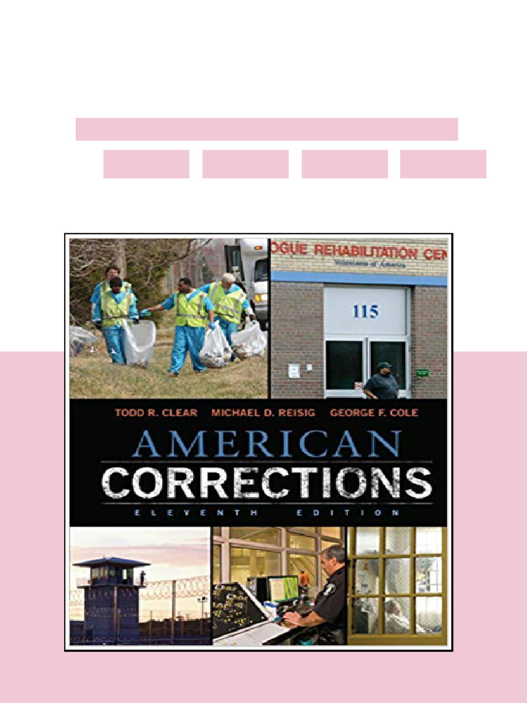 (Ebook PDF) American Corrections 11th Edition Sample | PDF | Prison ...