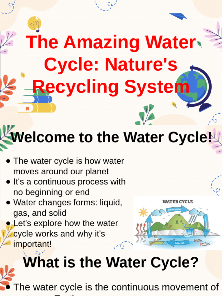 Understanding the Water Cycle Explained | PDF | Water Cycle | Water