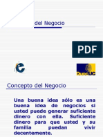 Concepto Del Negocio