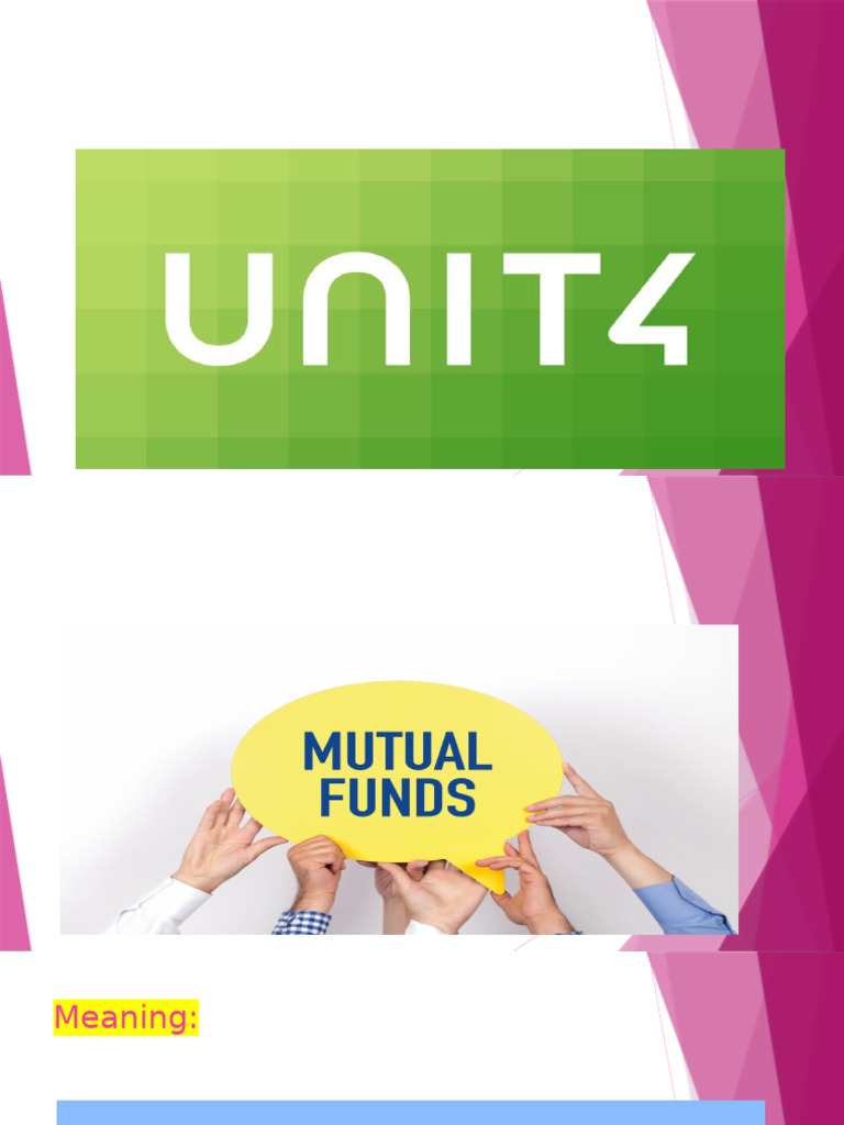 Understanding Mutual Funds: Types & Benefits | PDF | Investment Fund ...