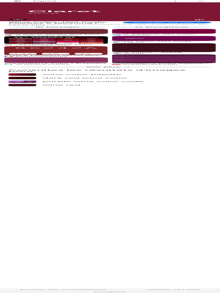 Wine Color Code - Recherche Google | PDF | Color | Red