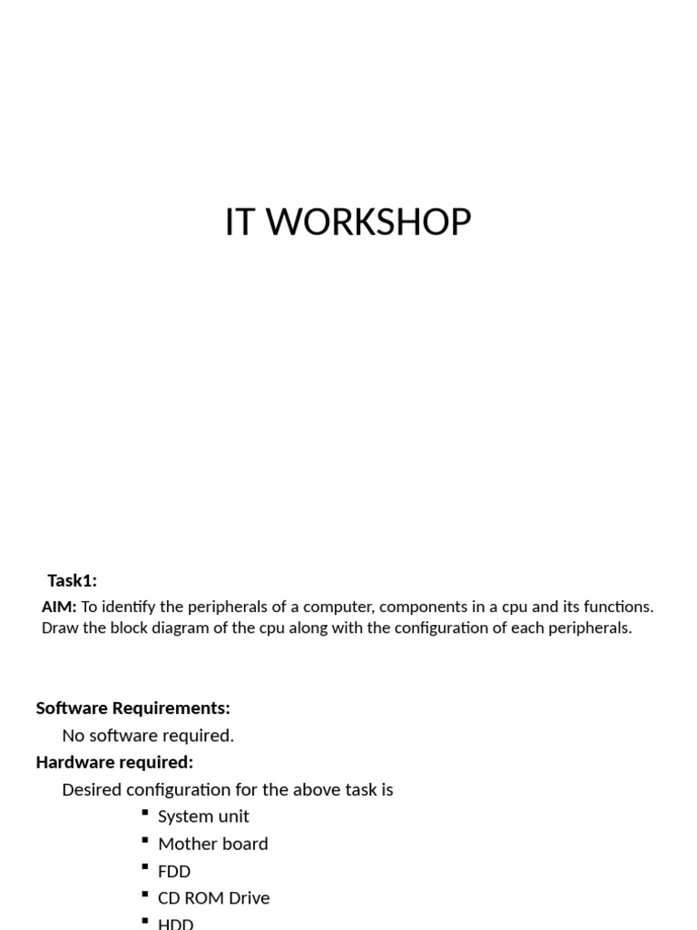 Computer Peripherals and CPU Diagram Guide | PDF