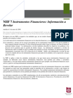 NIIF 7 - Instrumentos Financieros - Introduccion