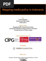 Mapping Media Policy in Indonesia