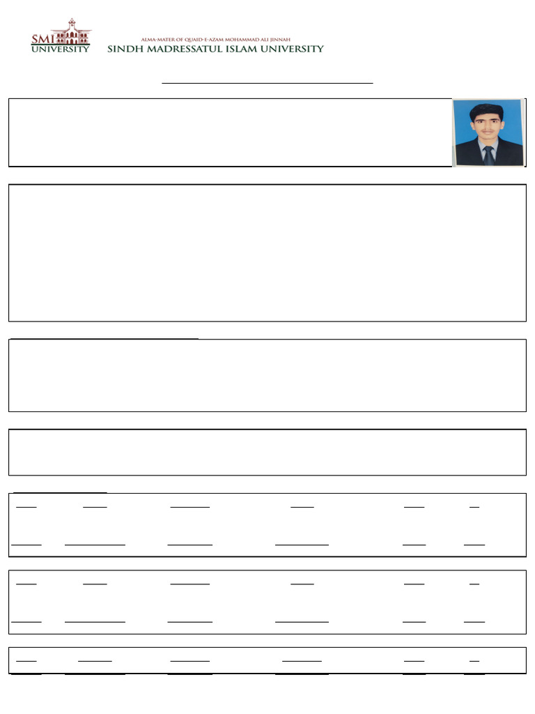 Spring 2026 Online Admission Form | PDF