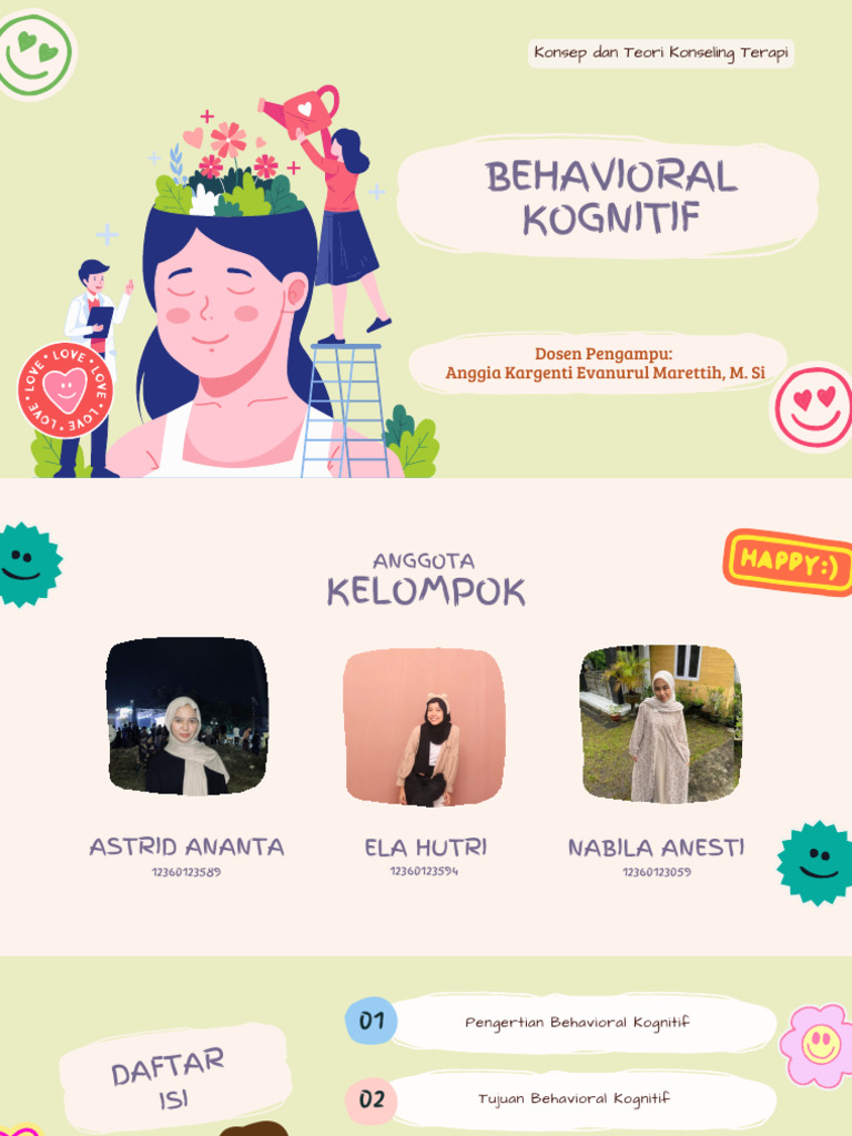 Terapi Kognitif Perilaku: Teori dan Kasus | PDF
