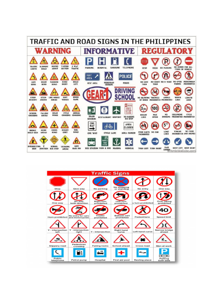 Traffic and Road Signs | PDF | Traffic | Highway