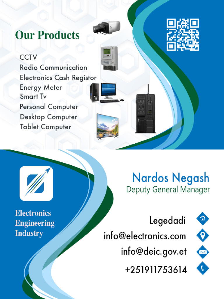 Business Card Front & Back | PDF