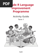 Grade R Weekly Planning Template | PDF | Reading Comprehension ...