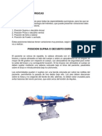 Posiciones Quirúrgicas