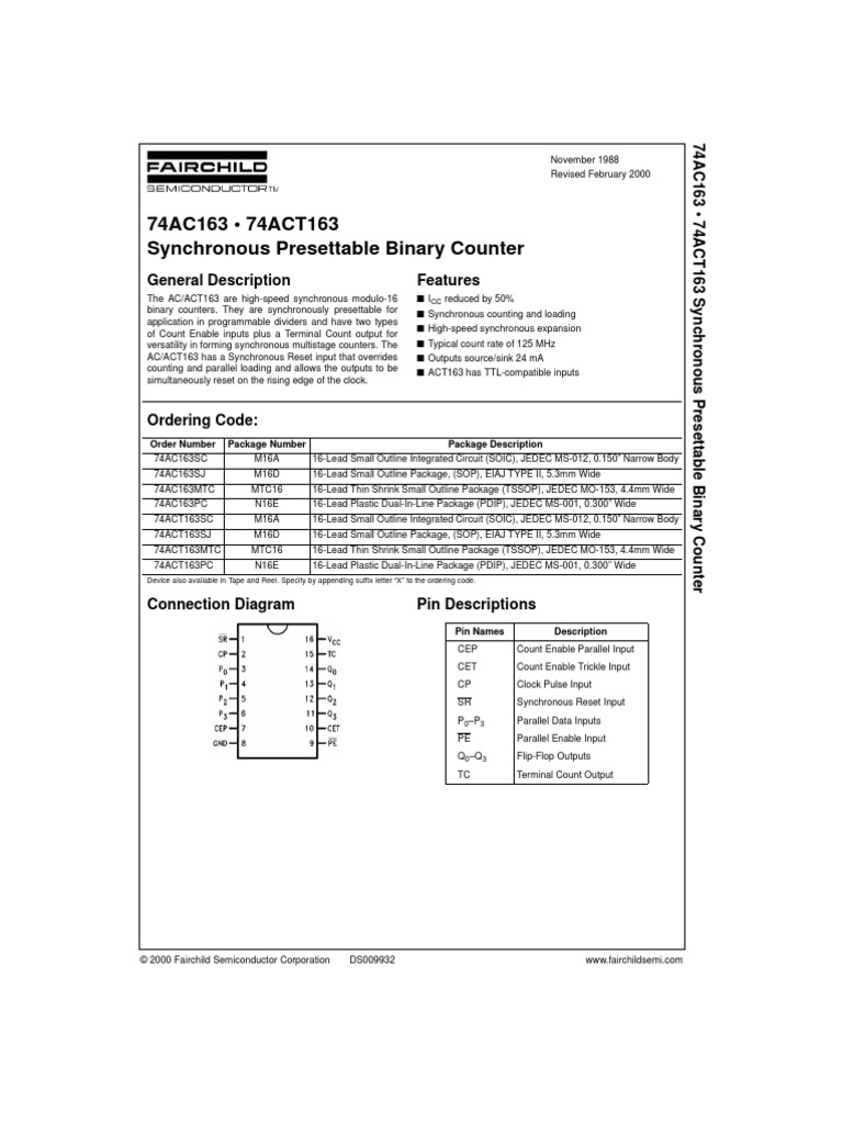 74163 | PDF | Electronic Design | Computer Engineering