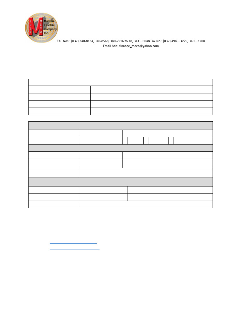 Payment Form | PDF