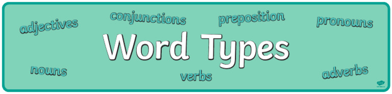 T M 2726 Word Types Banner Ver 1 (1) | PDF