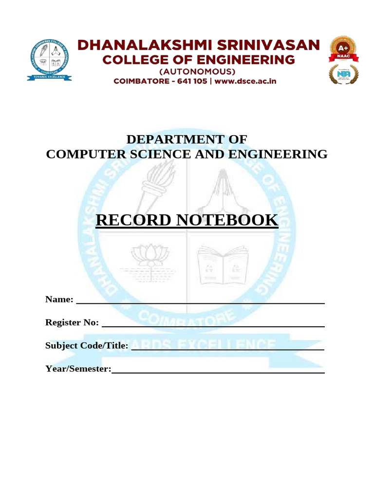 Cybersecurity Practical Lab Record | PDF | Computer Science | Computing