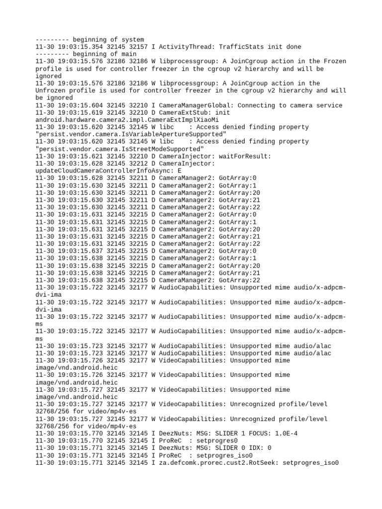 Log Cat 1764509595528 | PDF | Computing | Computer Programming